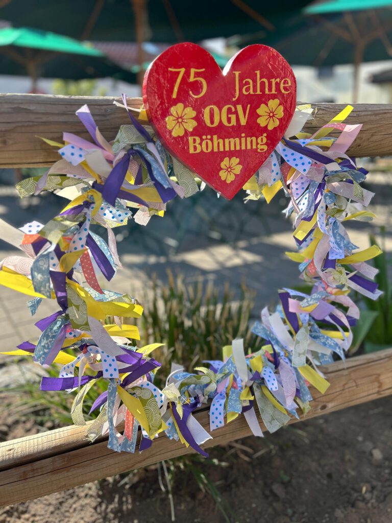 75 Jahre OGV Böhming - Dekokranz