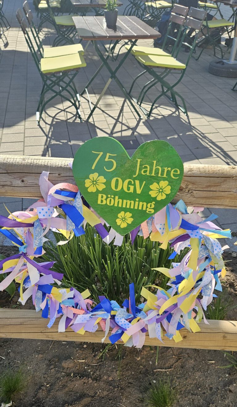75 Jahre OGV Böhming - Dekokranz