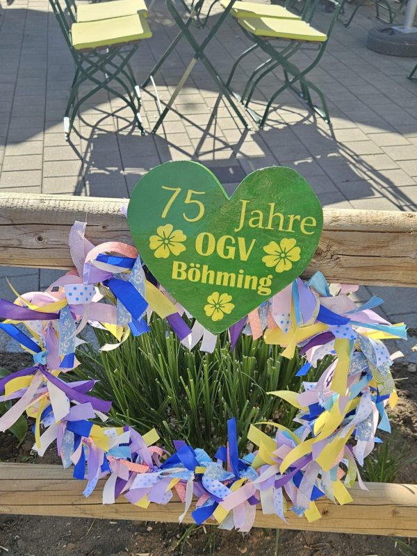 75 Jahre OGV Böhming - Dekokranz